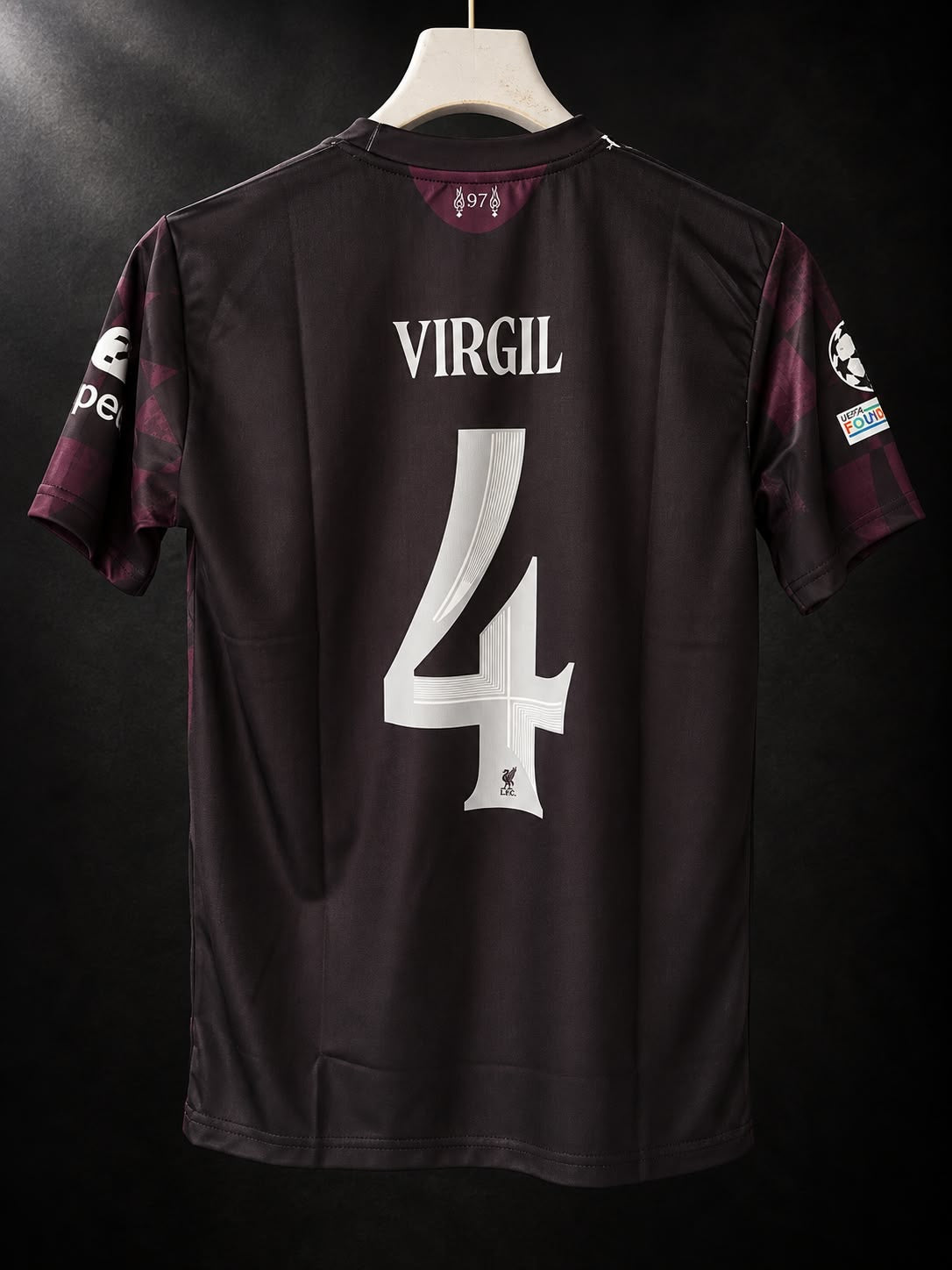 Virgil Van Dijk #04 | Liverpool 2026/27 Third | Sublimation Print | haramball.in