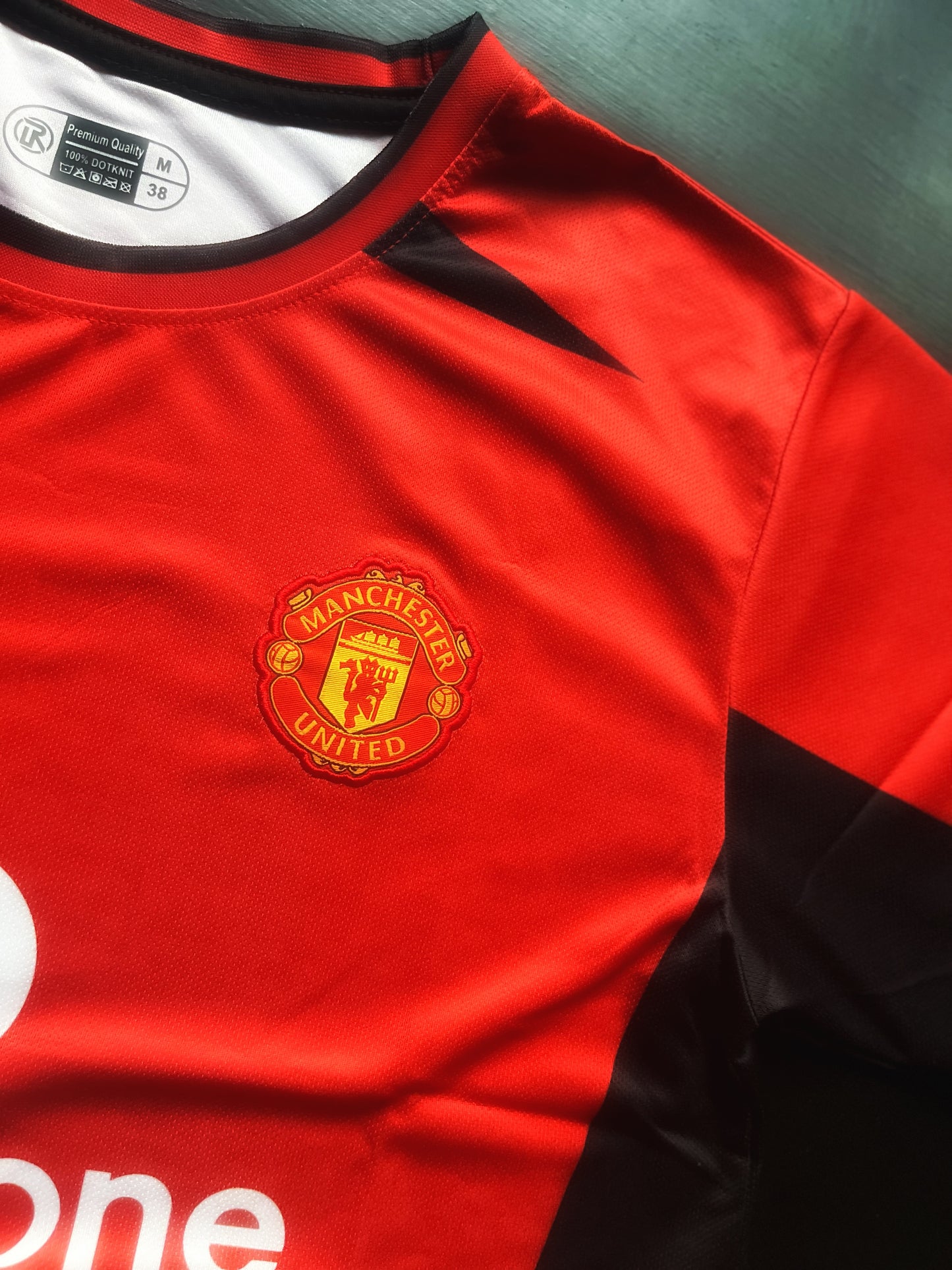 Ronaldo #07 | Manchester United 2002/04 | Normal sleeve | Embroidery logos