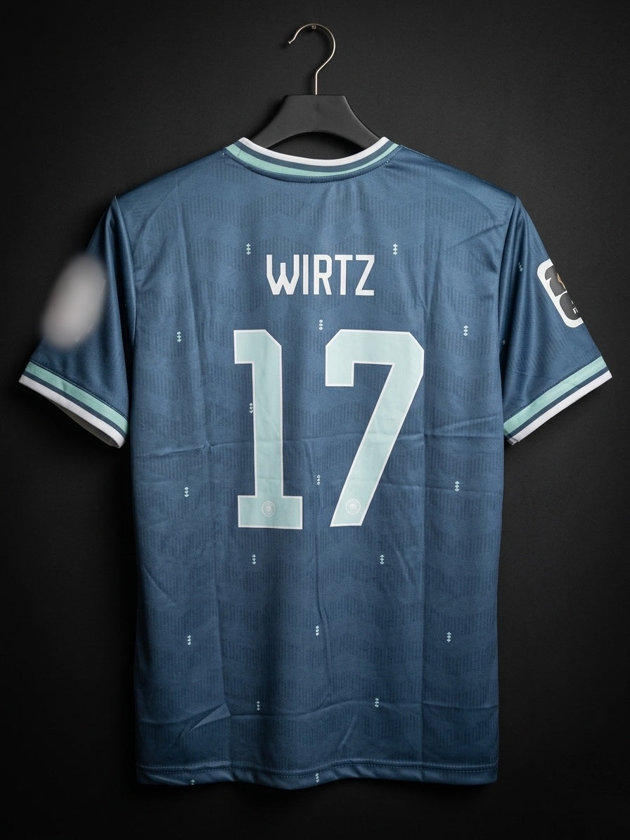 Wirtz #17 | Germany World Cup 2026 | Embroidery Logos | haramball.in