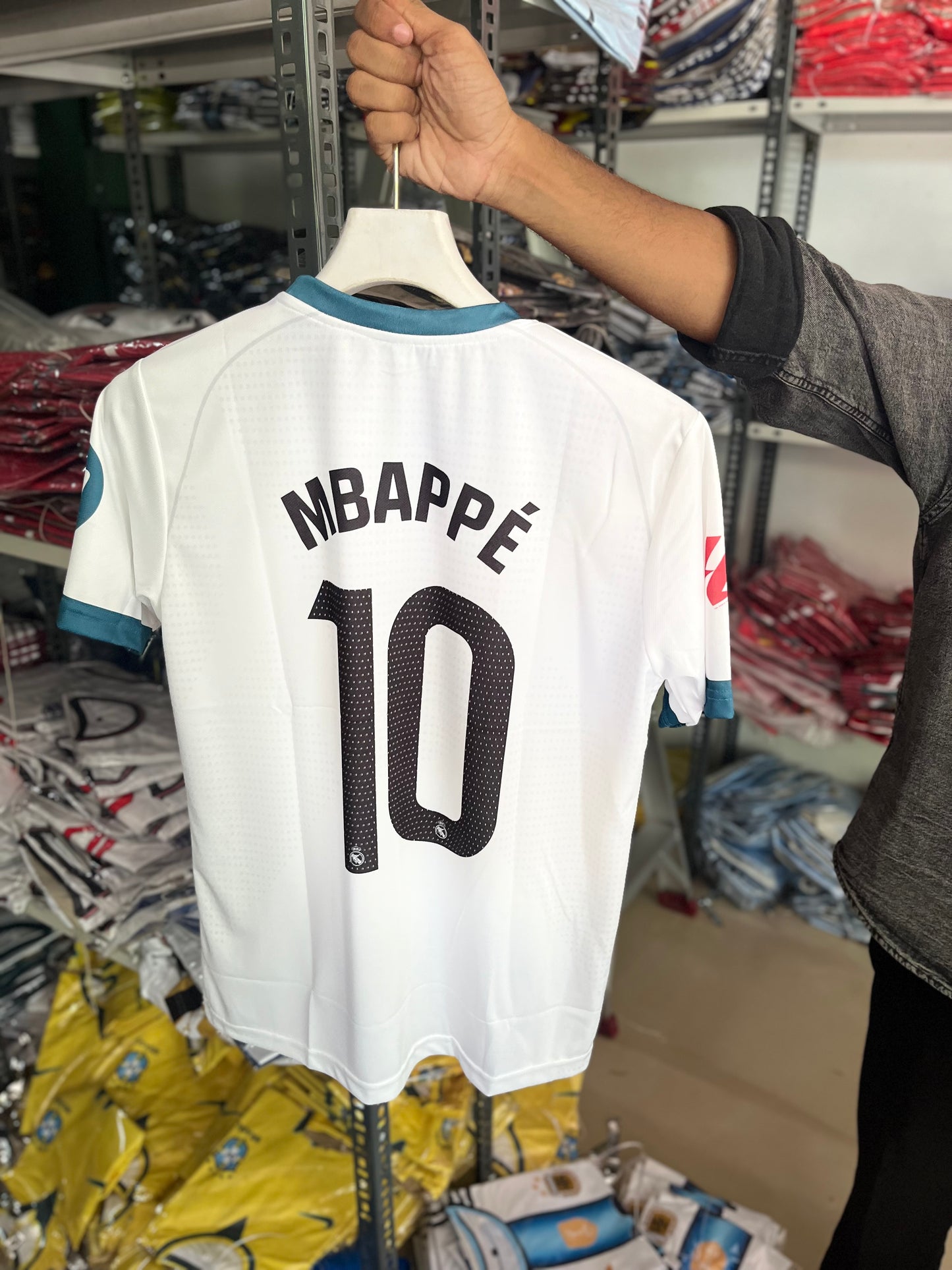 Mbappe #10 | Real Madrid 2026/27 Home | Sublimation Print | haramball.in