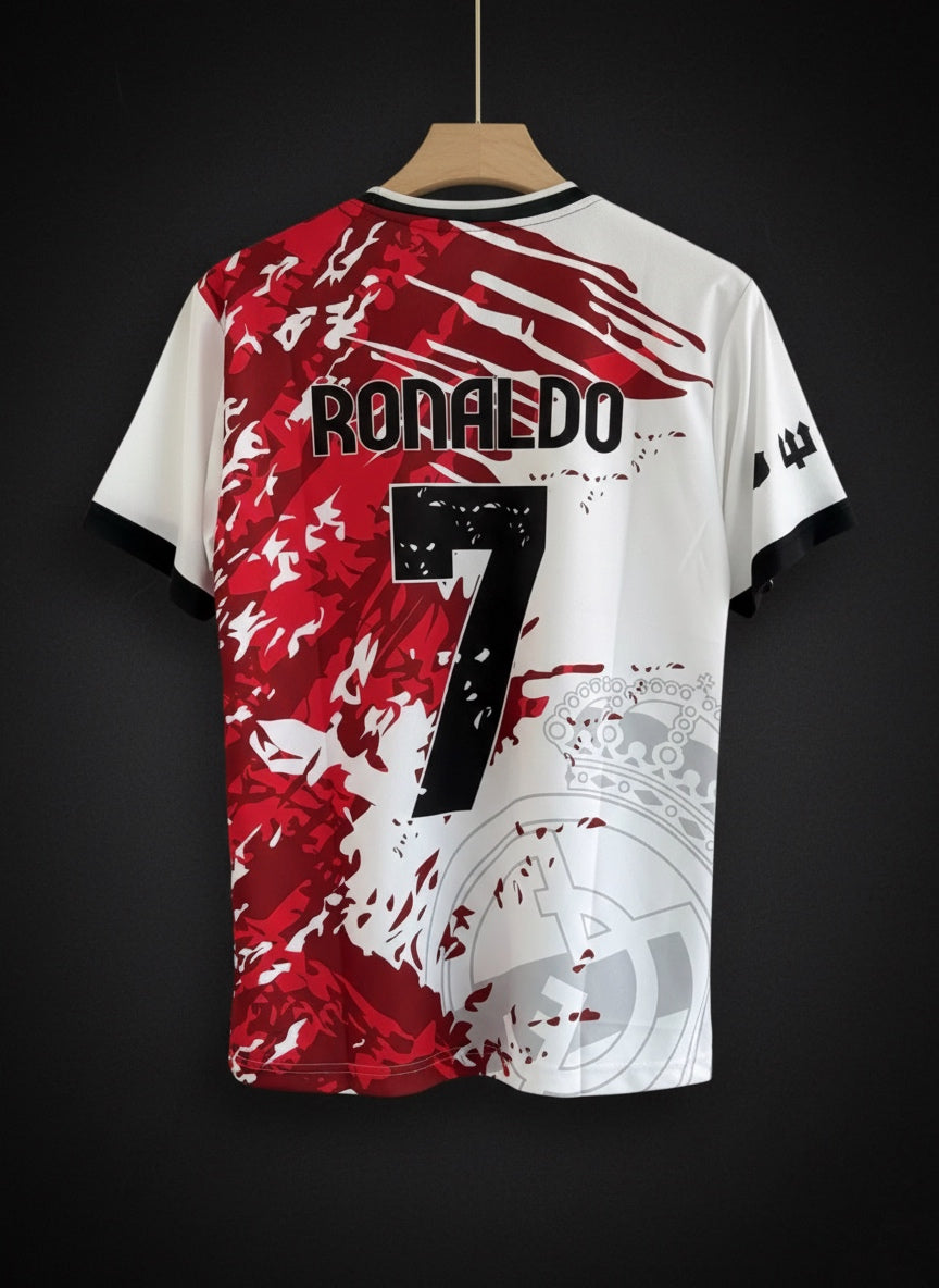 Ronaldo #7 Dual Legacy Jersey – Manchester United × Real Madrid Special Edition