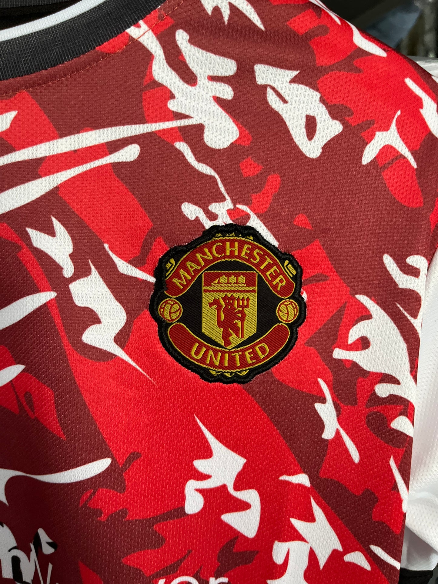 Ronaldo #07 | Dual Edition Manchester United and Real Madrid | Embroidery Logos | haramball.in