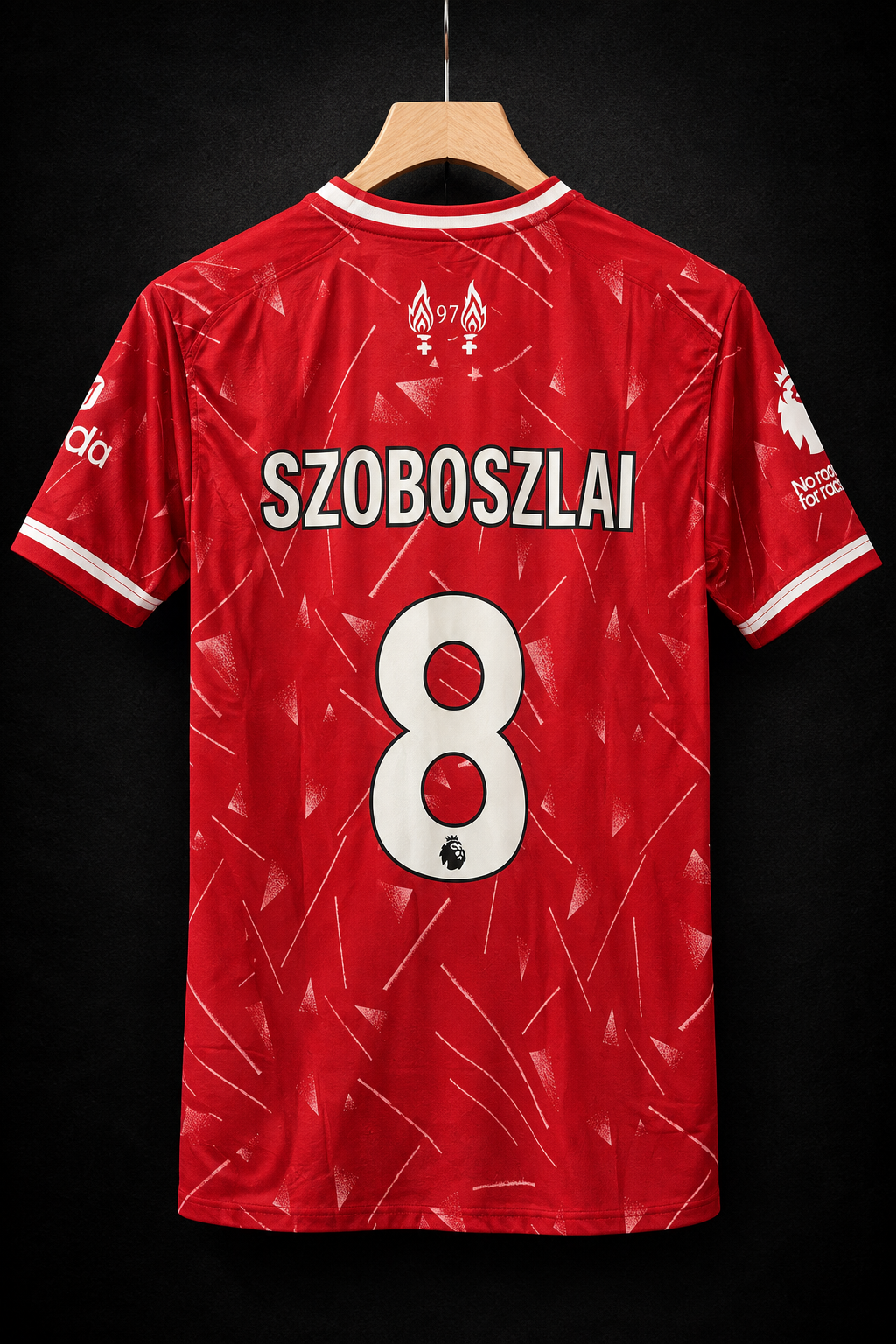 Szoboslai #08 | Liverpool Home 2026/27 | Embroidery Logos | haramball.in