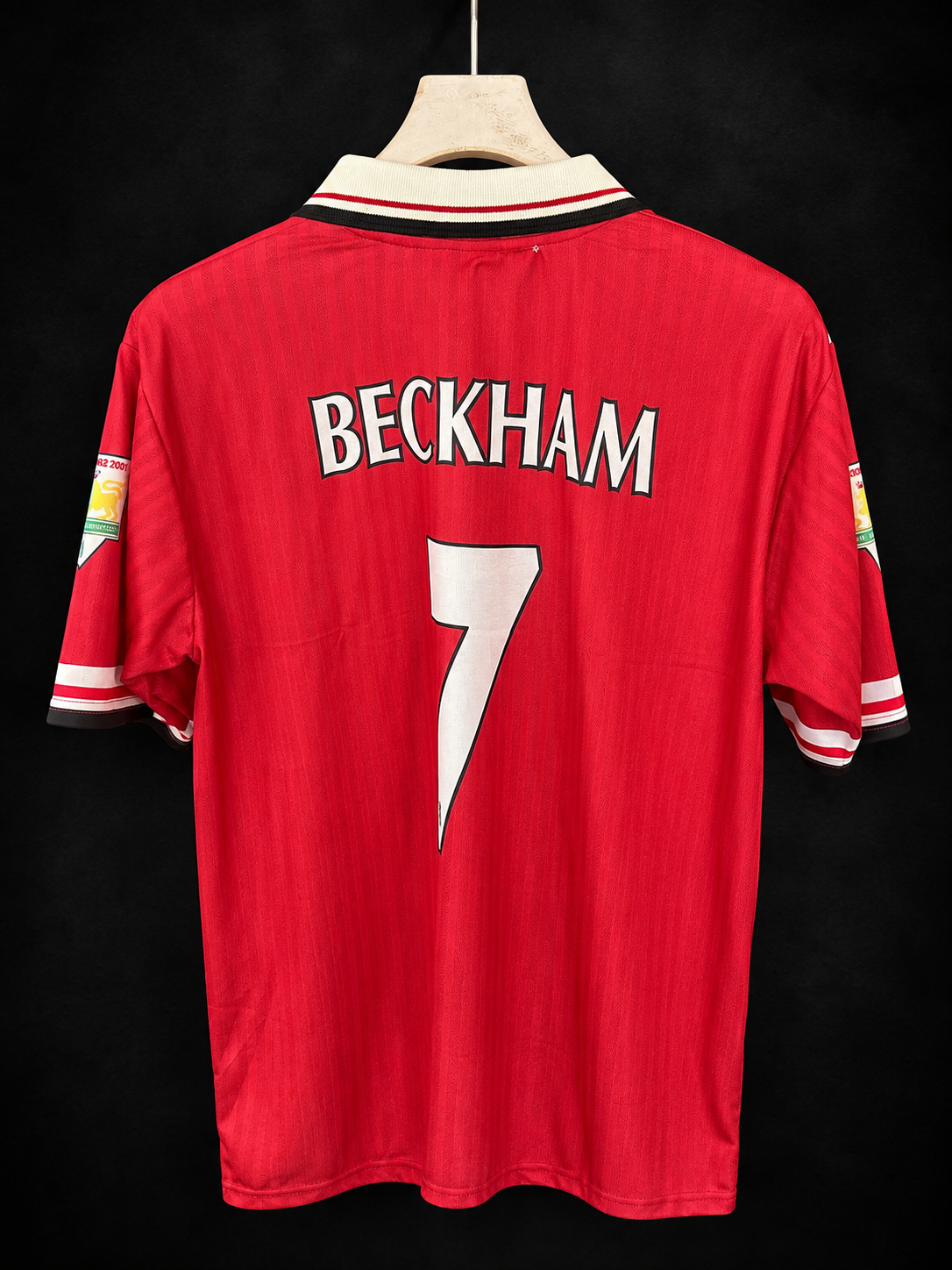 Beckham #07 | Manchester United 1998/00 | Oversized Five Sleeves | haramball.in