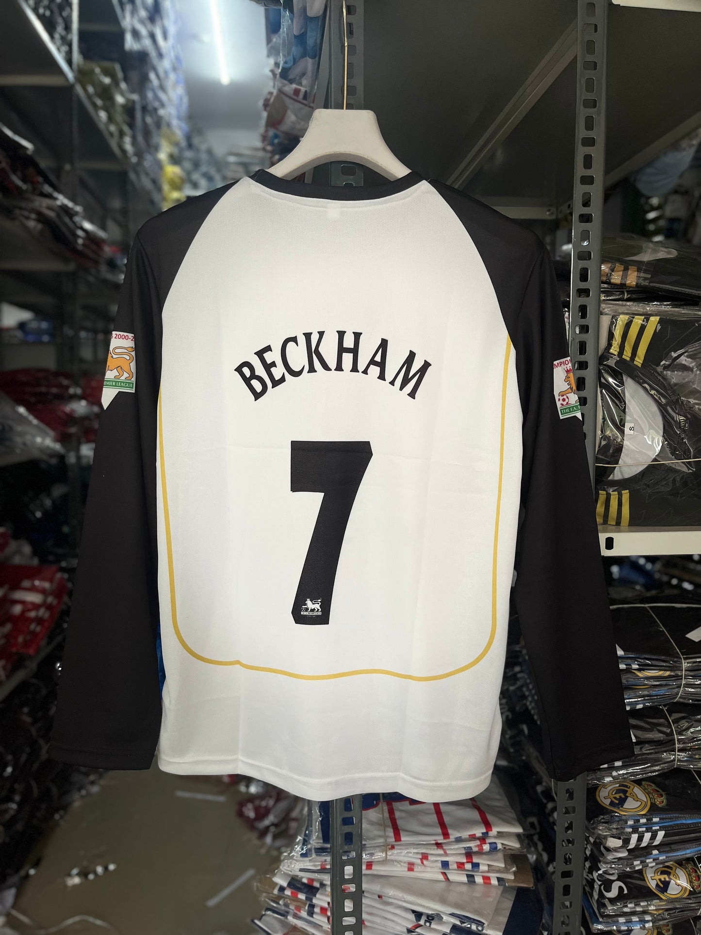 Beckham #07 | Manchester United 2001/02 | Sublimation Print | Full Sleeve | haramball.in
