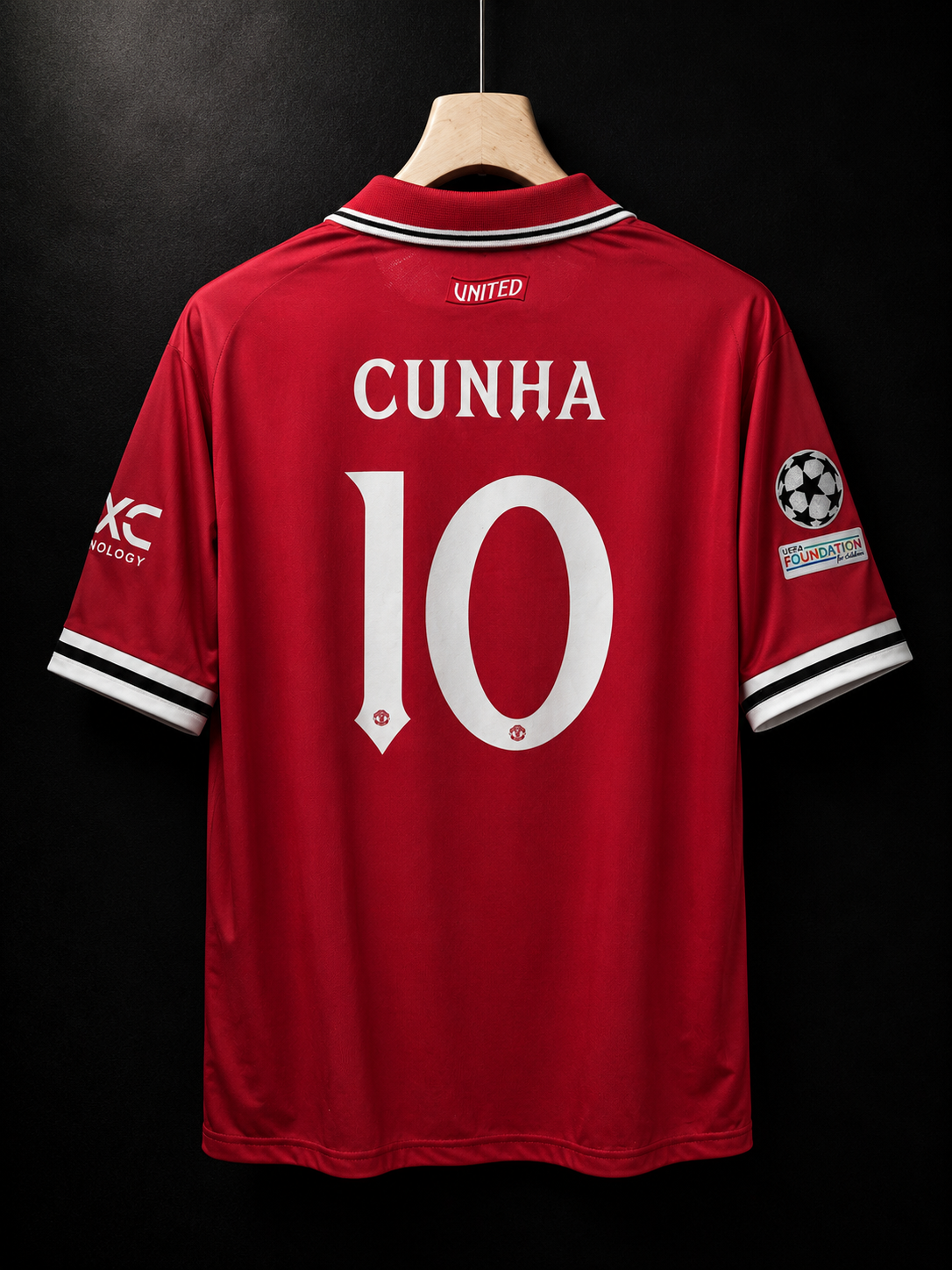 Cunha #10 | Manchester United Home 2026/27 | Five Sleeves | Sublimation Print | haramball.in