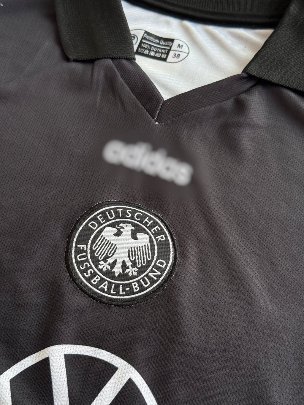 Beckenbauer #5 Germany 1997 Retro Home Jersey – Five Sleeve Collar Edition