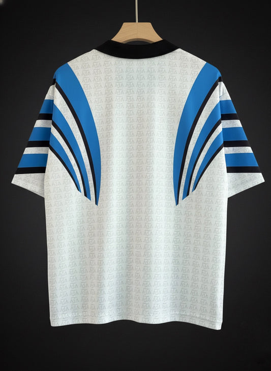 Argentina 1997 Third Shirt – Five Sleeve with Collar & Embroidery