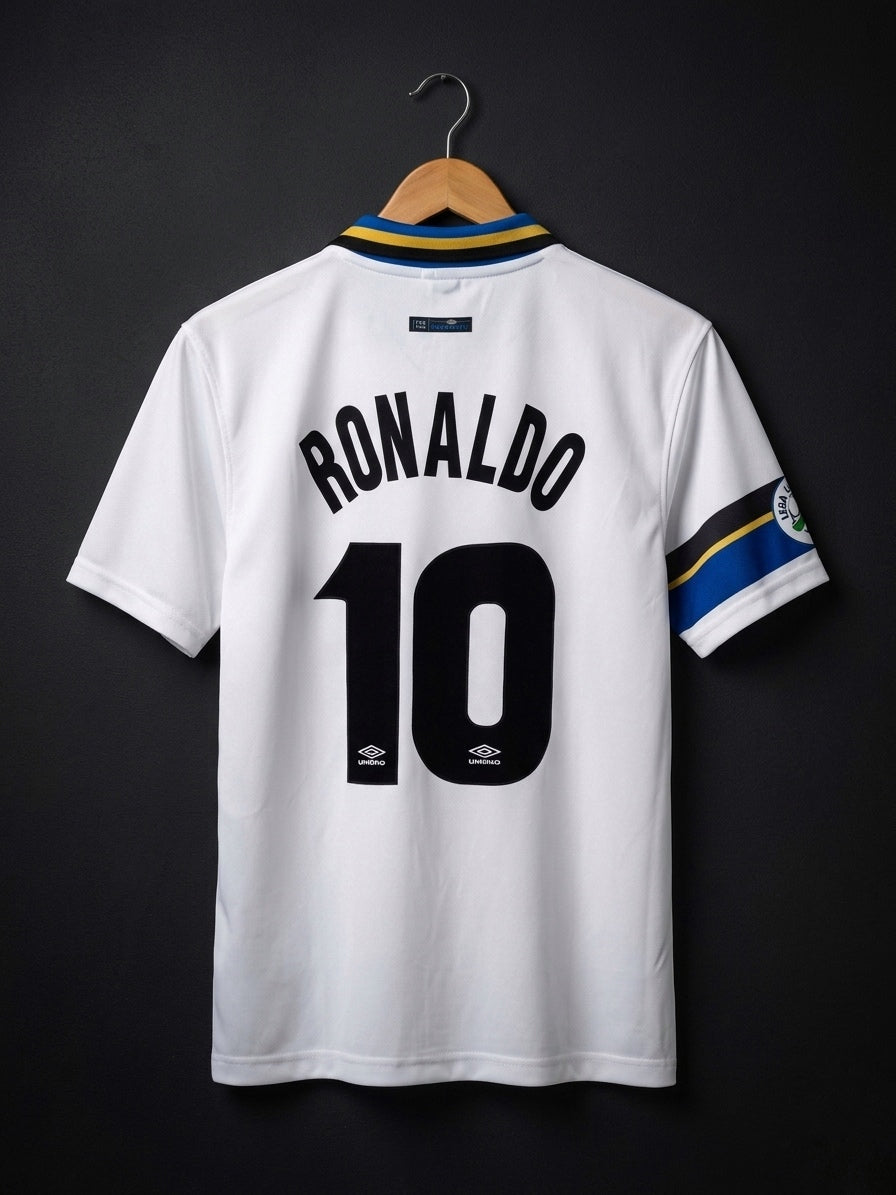 Ronaldo #10 | Inter Milan | Normal Sleeve | Embroidery Logos
