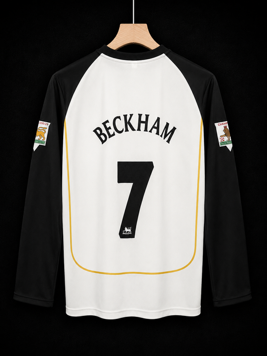 Beckham #07 | Manchester United 2001/02 | Sublimation Print | Full Sleeve | haramball.in