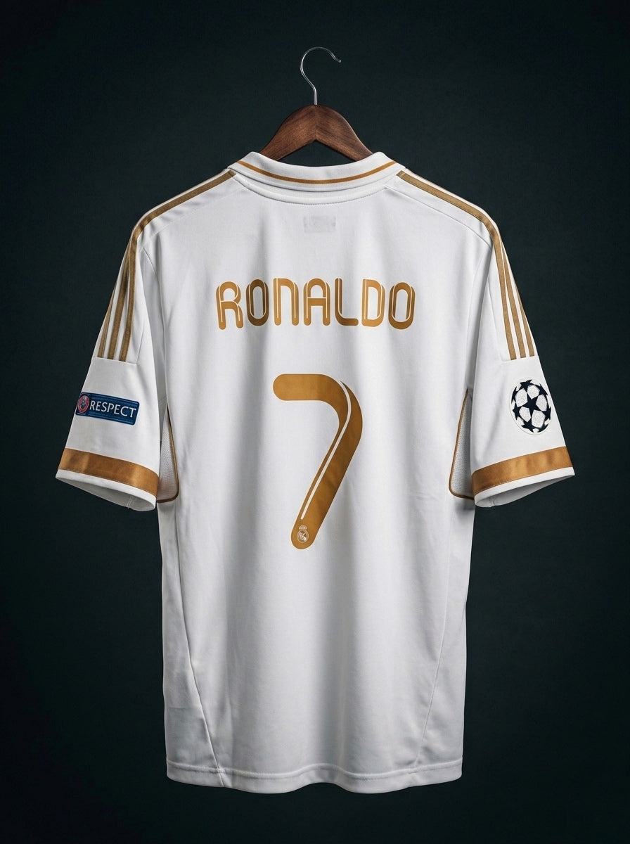 Ronaldo #7 | Real Madrid 11/12 | Five Sleeves | Embroidery