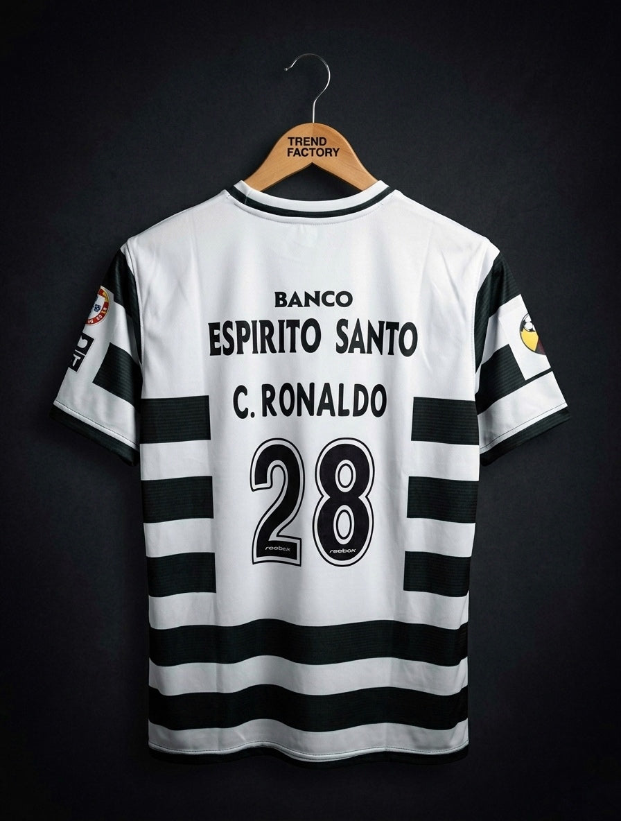 Ronaldo #28 | Sporting Lisbon | Normal Sleeve | Sublimation print
