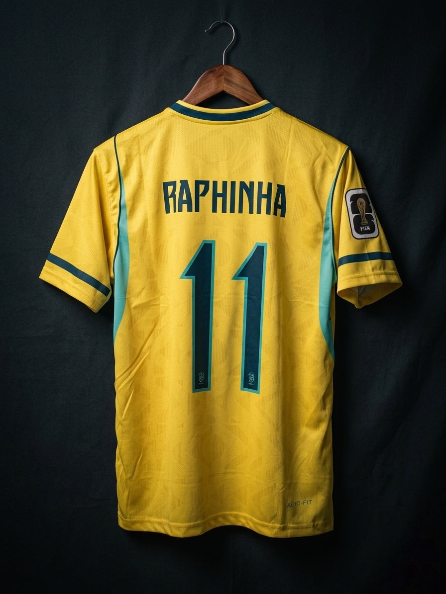 Raphinha #11 | Brazil World Cup 2026 | Sublimation Print | haramball.in