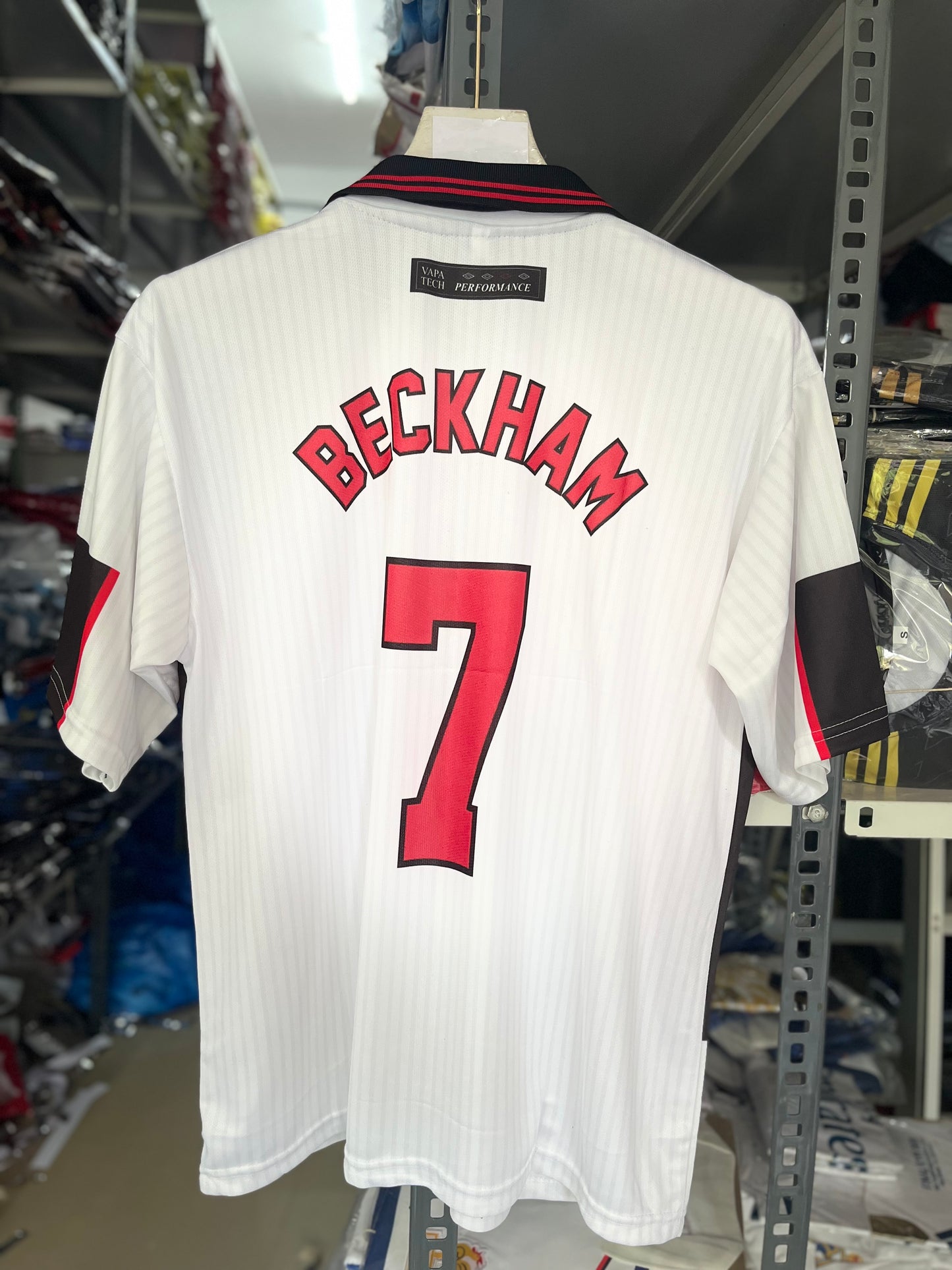 Beckham #07 | England 1998 | Five Sleeves | Sublimation Print | haramball.in