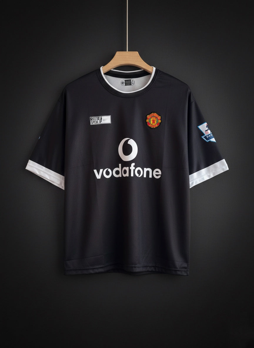 Ronaldo #07 Manchester United 2003/04 Away Jersey | Five Sleeve | Embroidered Edition