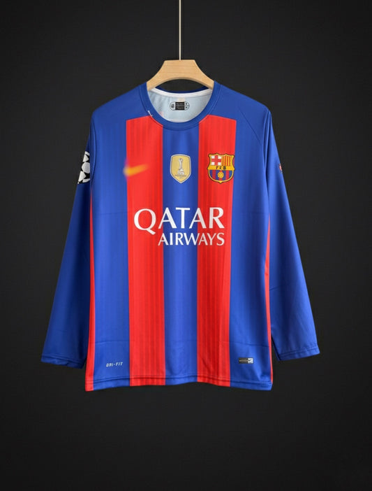 Messi #10 | Barcelona | 2016 Retro Full Sleeve