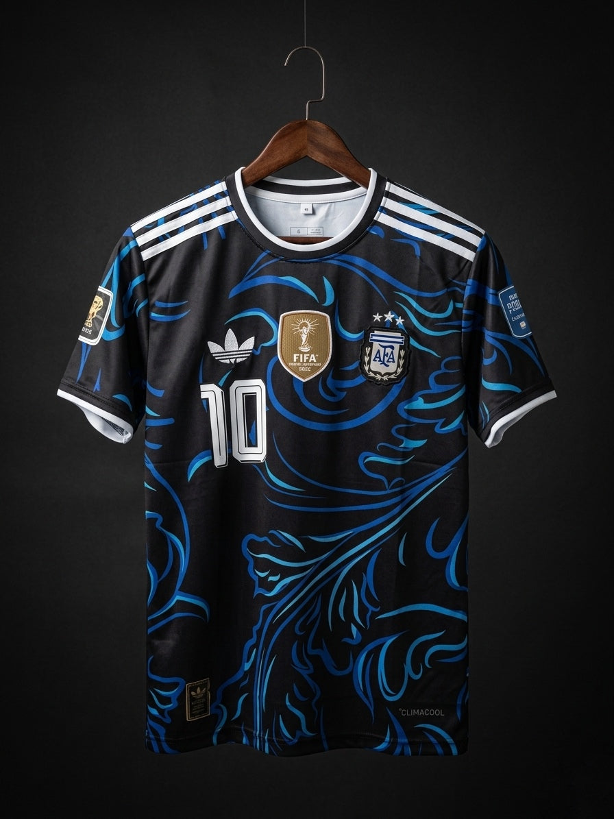 Messi #10 | Argentina World Cup 2026 away | Embroidery Logos | haramball.in
