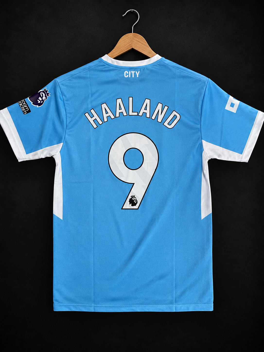 Haaland #09 | Manchester City 2026/27 Home | Embroidery Logos | Oversized Five Sleeves | haramball.in