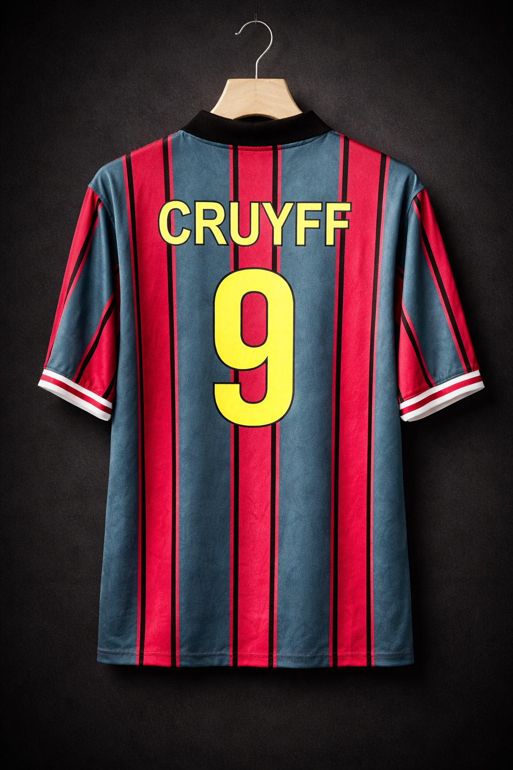 Cruyff #09 | Barcelona | Five Sleeves with Collar | Sublimation | haramball.in