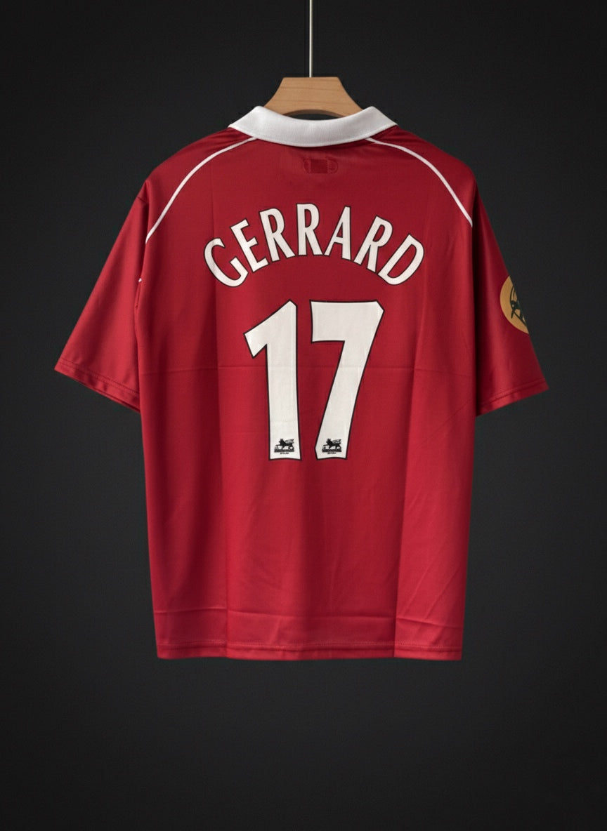 Gerrard #17 | Liverpool | 2000/01 Five Sleeves