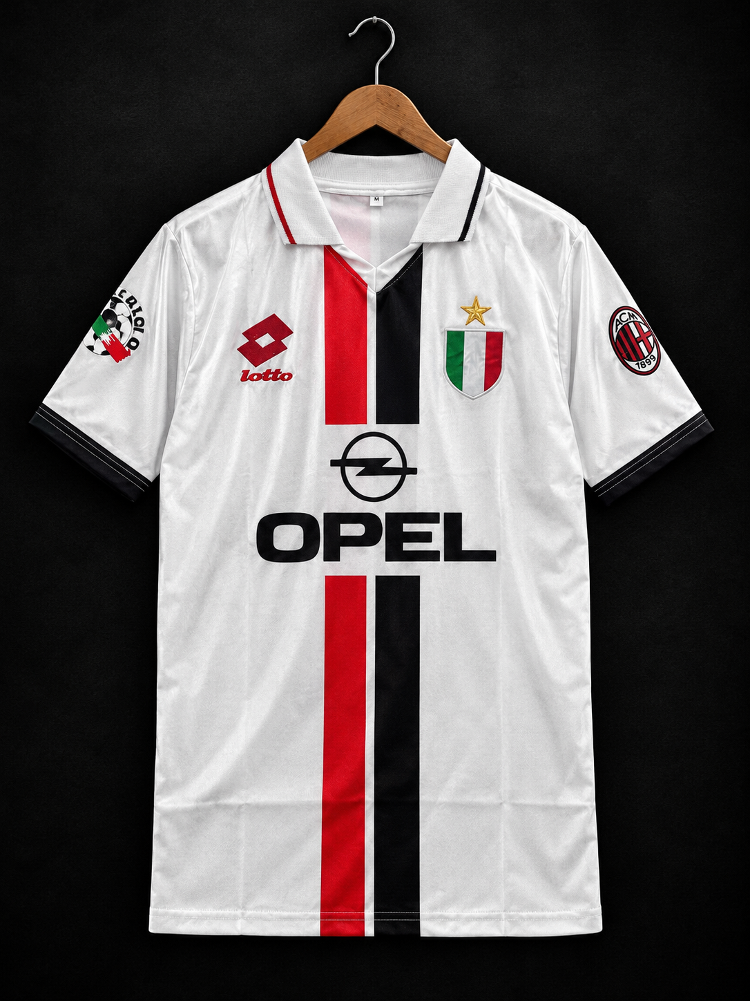 Baggio #18 | Ac Milan Away 1995-97 | Embroidery Logos | haramball.in