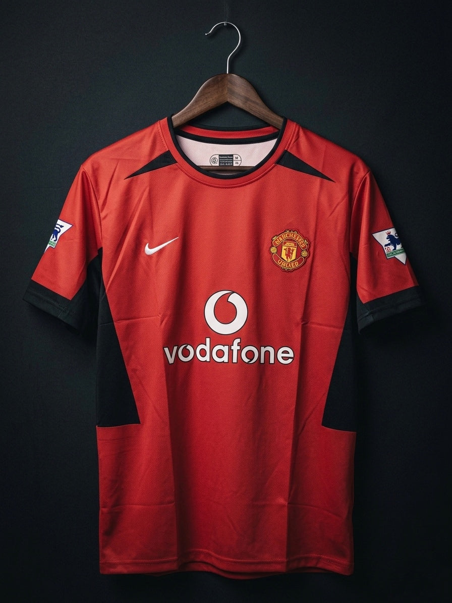 Ronaldo #07 | Manchester United 2002/04 | Normal sleeve | Embroidery logos