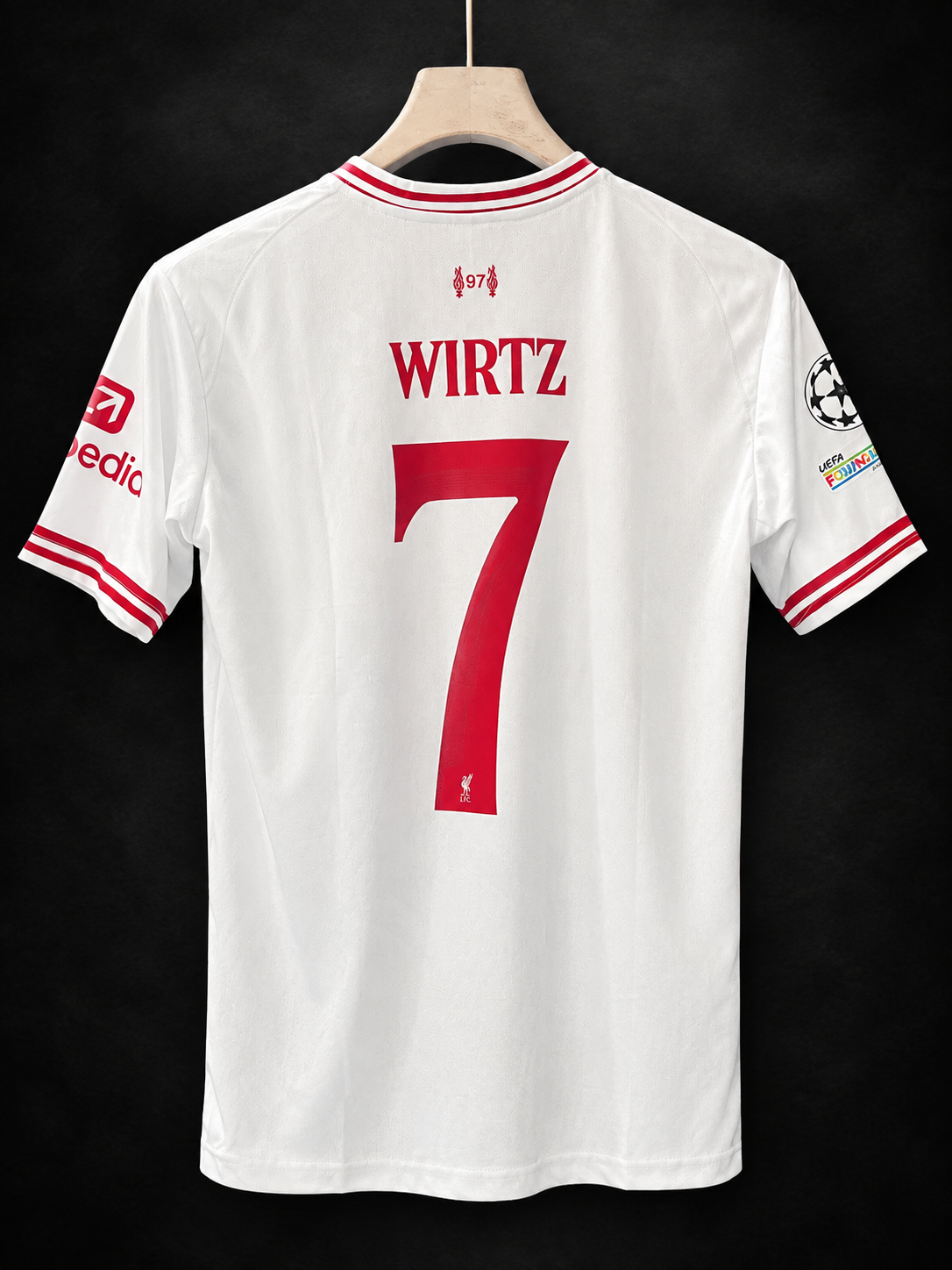 Wirtz #07 | Liverpool Away 2026/27 | Embroidery Logos | haramball.in