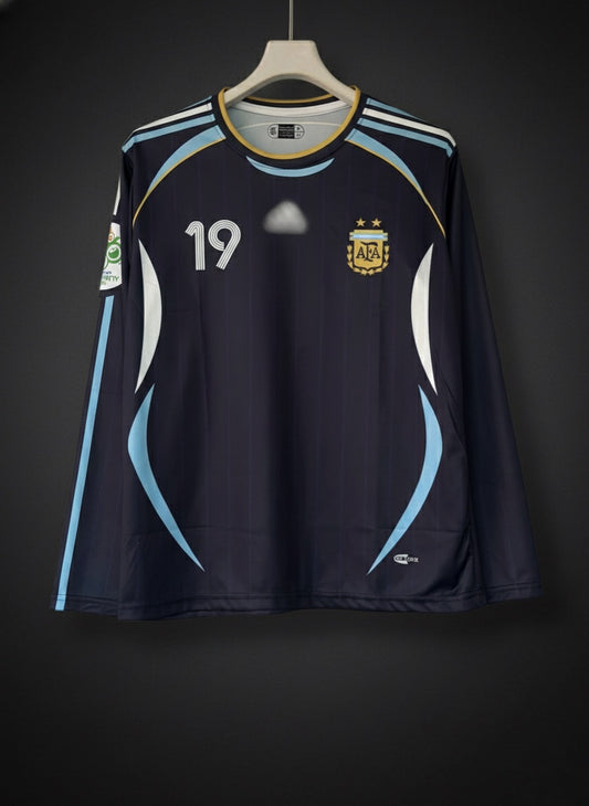 Messi #19 | Argentina | 2006 World Cup | Full Sleeve Retro
