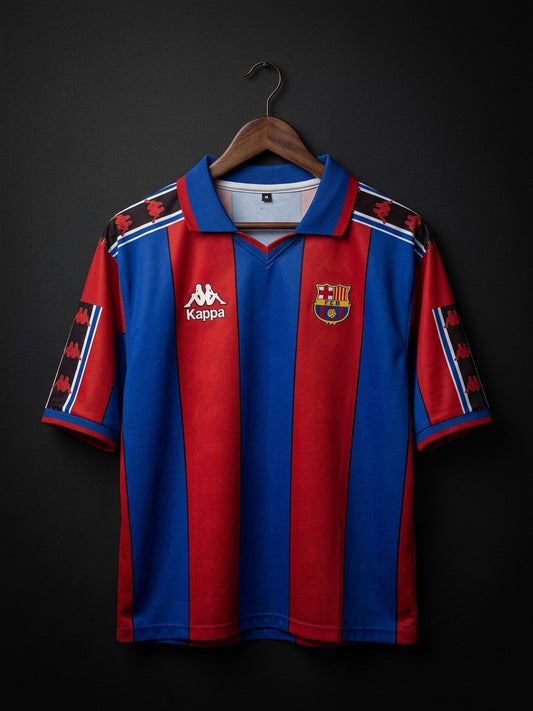 Ronaldo #09 | Barcelona 1995/97 | Five Sleeves | Sublimation Printed