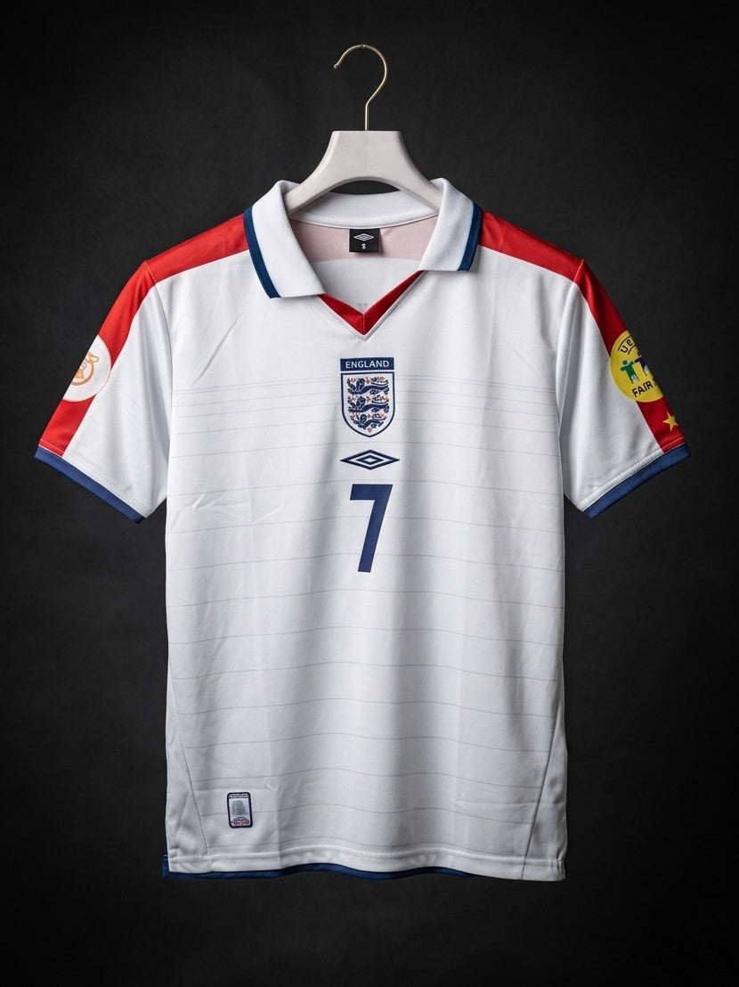 Beckham #07 | England 1998 Home | Sublimation Print | haramball.in
