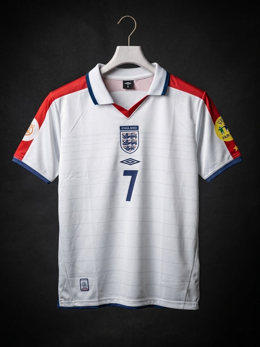 Beckham #07 | England 1998 Home | Sublimation Print | haramball.in