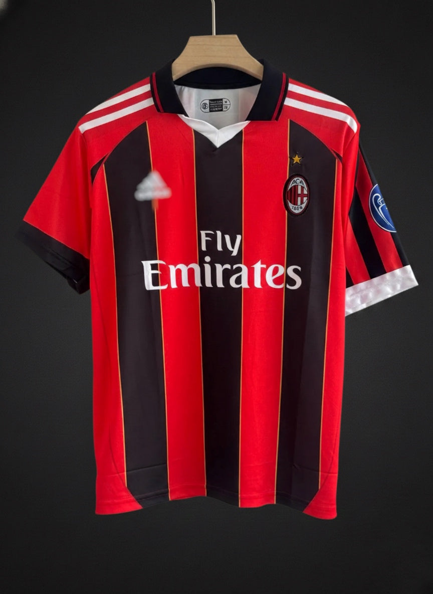 Kaká-22 AC Milan 2012/13 Home Jersey – Classic Collar Edition (Embroidered)