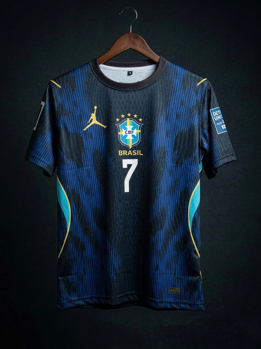 Vini Jr #07 | Brazil 2026 World Cup Away kit | Normal sleeve