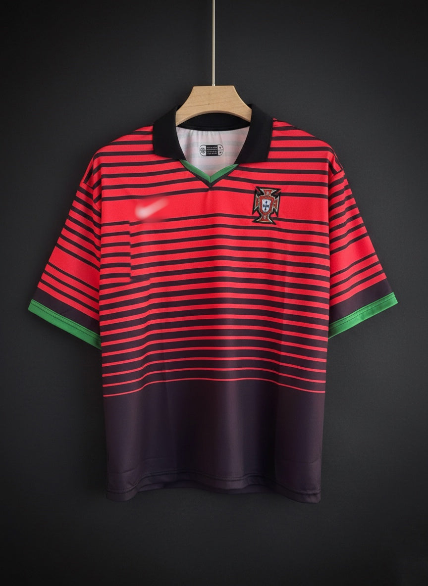 Portugal 2012 Home Jersey – Ronaldo #7
(Embroidered · Five-Sleeve Retro Edition)