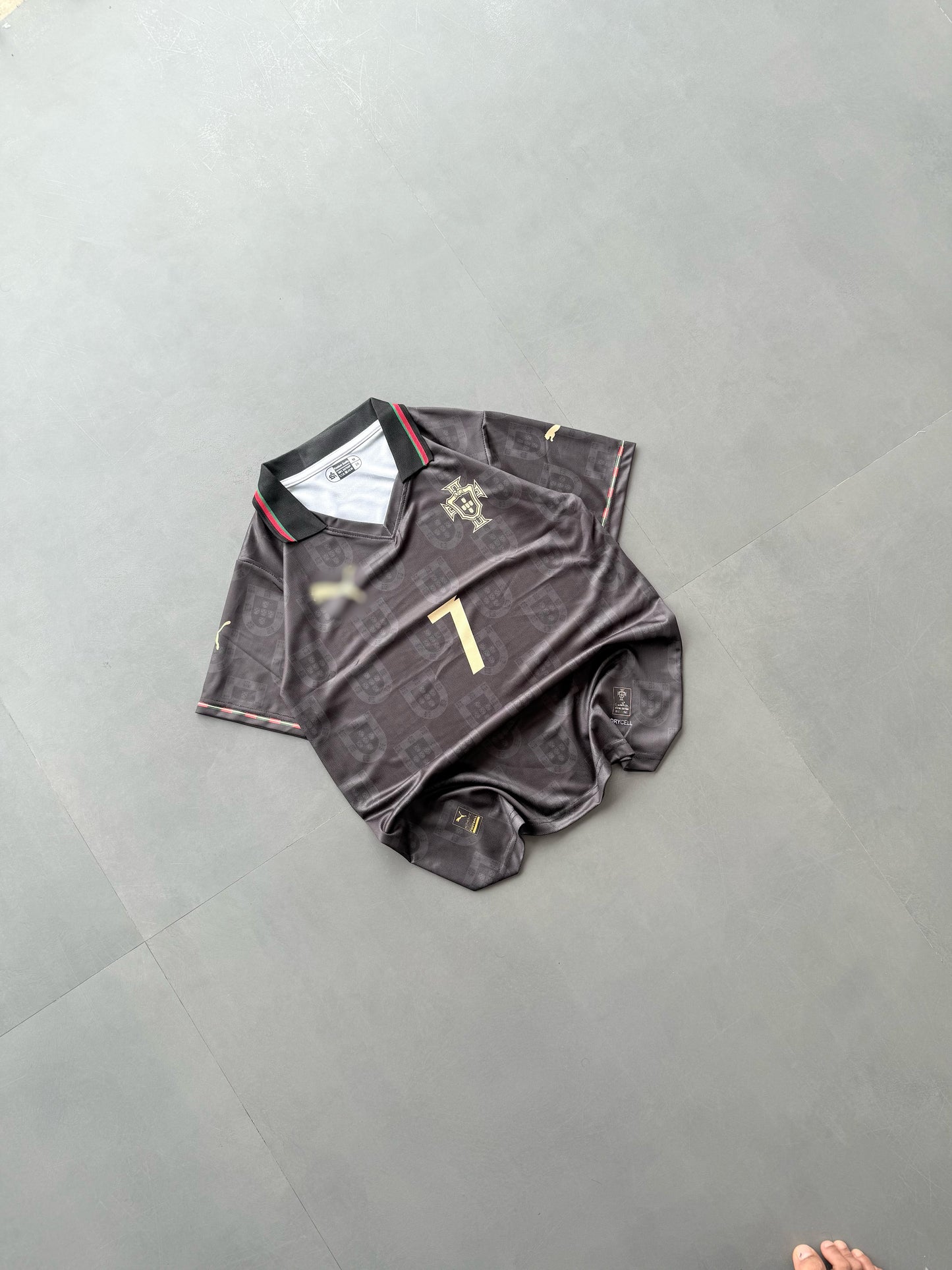 Ronaldo #07 Portugal 2025/26 Away Jersey – Classic Collar Edition