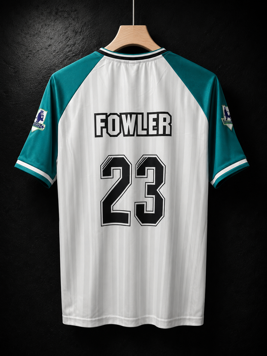 Fowler #23 | Liverpool Away 1993/95 | Embroidery Logos | haramball.in