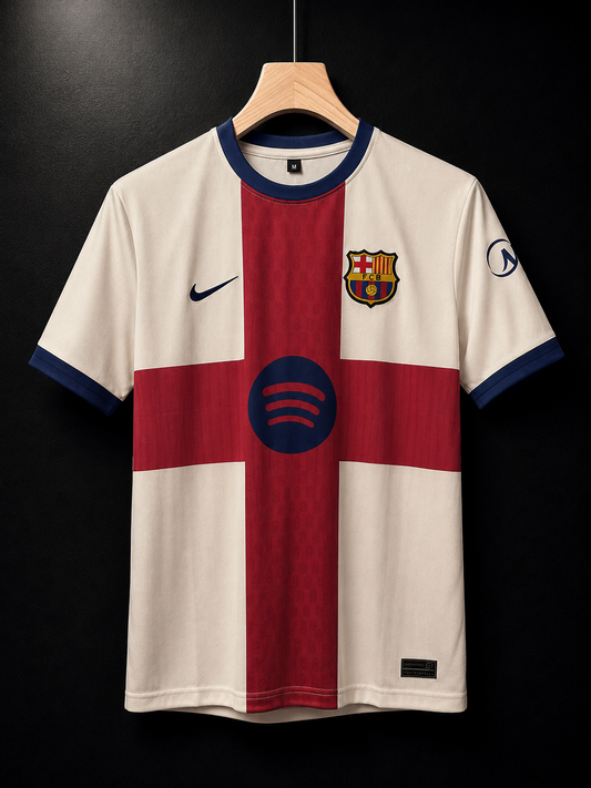 Lamine Yamal #10 | Fc Barcelona Fourth Kit 2026/27 | Embroidery Logos | haramball.in