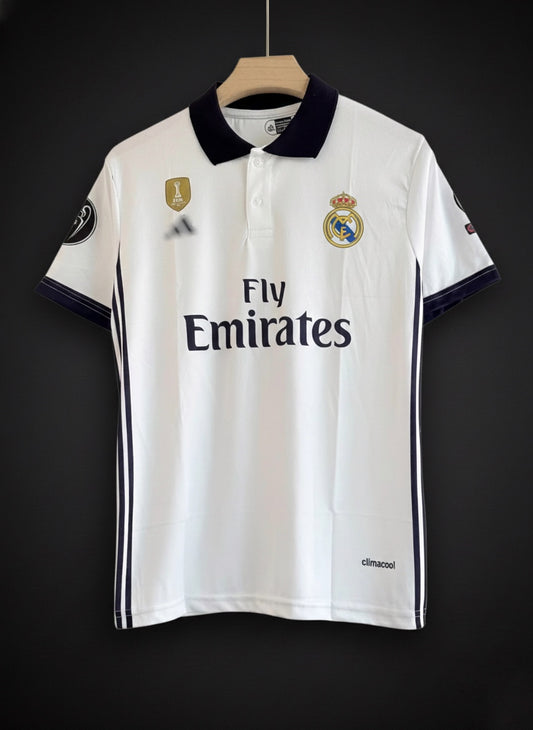 Ronaldo #07 Real Madrid 2016/17 Home Classic Collar Edition