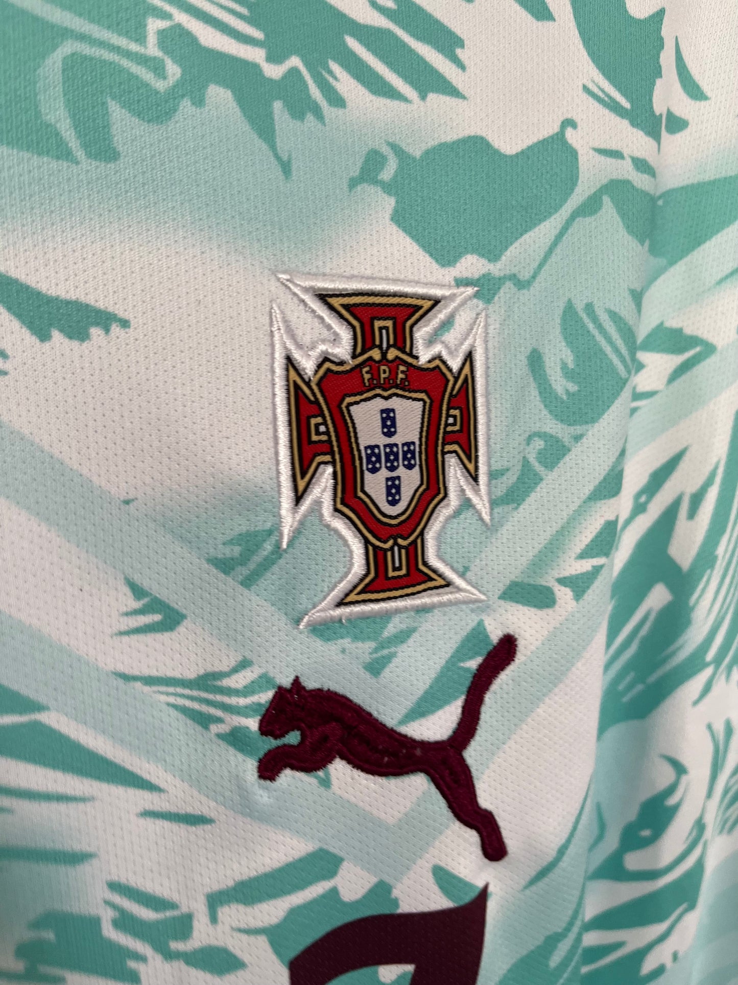 Ronaldo #07 | Portugal Away 2026 World Cup | Five Sleeve | Embroidery Logos | haramball.in