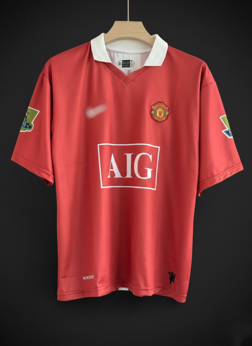 Manchester United 2006–07 Home Jersey – Ronaldo #7
(Embroidered · Five-Sleeve Retro Edition)