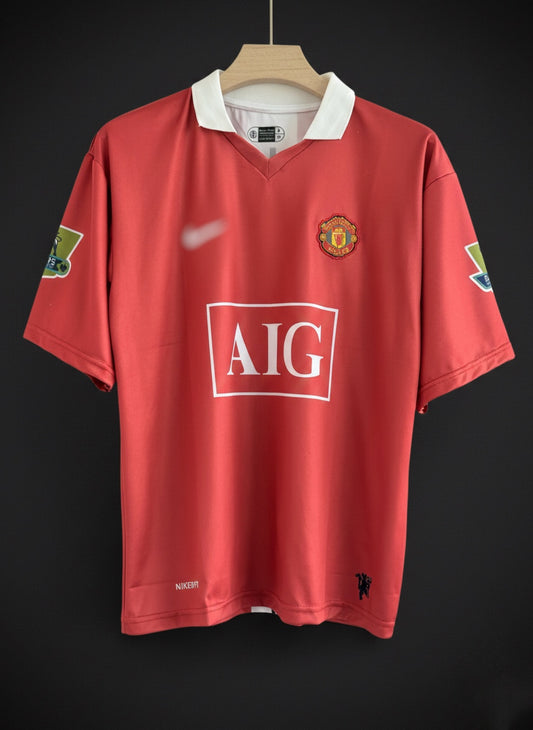 Manchester United 2006–07 Home Jersey – Ronaldo #7
(Embroidered · Five-Sleeve Retro Edition)