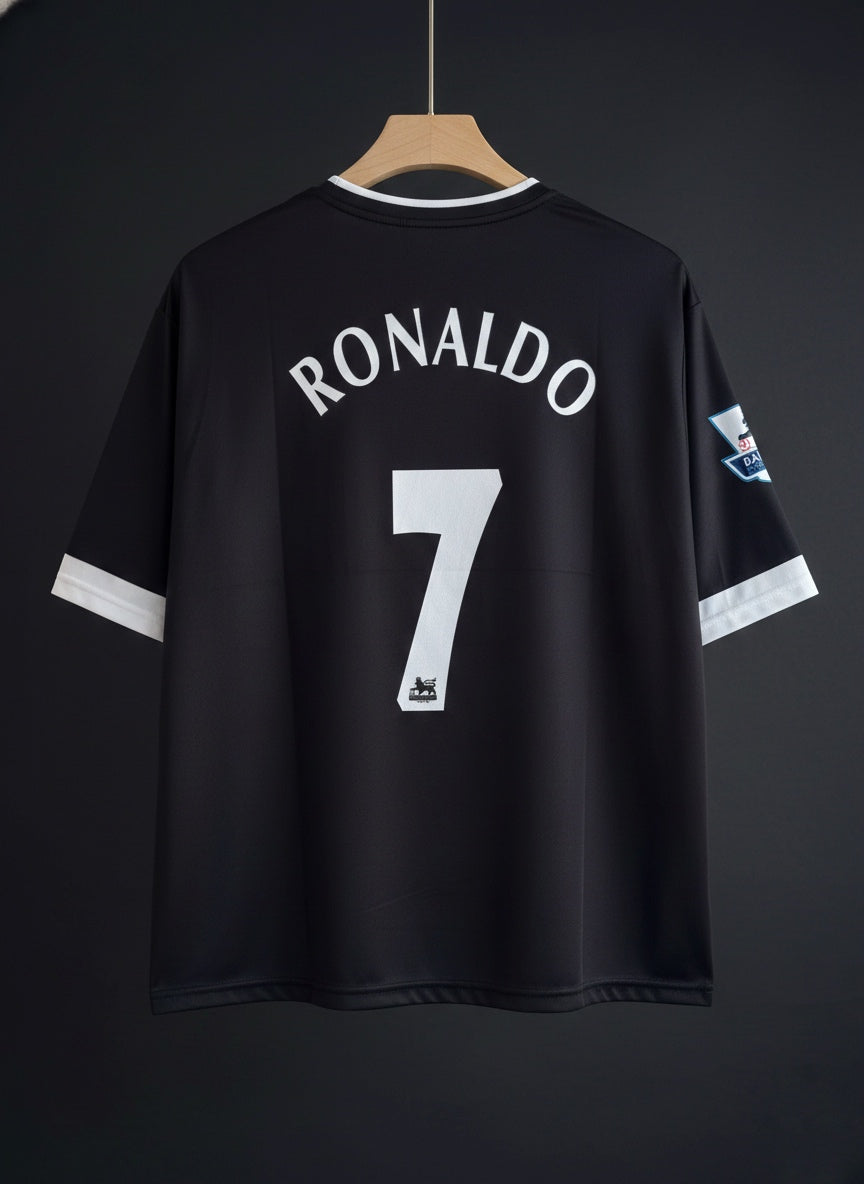 Ronaldo #07 Manchester United 2003/04 Away Jersey | Five Sleeve | Embroidered Edition