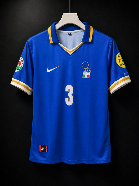 Maldini #03 | Italy 1998 | Sublimation Print with Collar | haramball.in