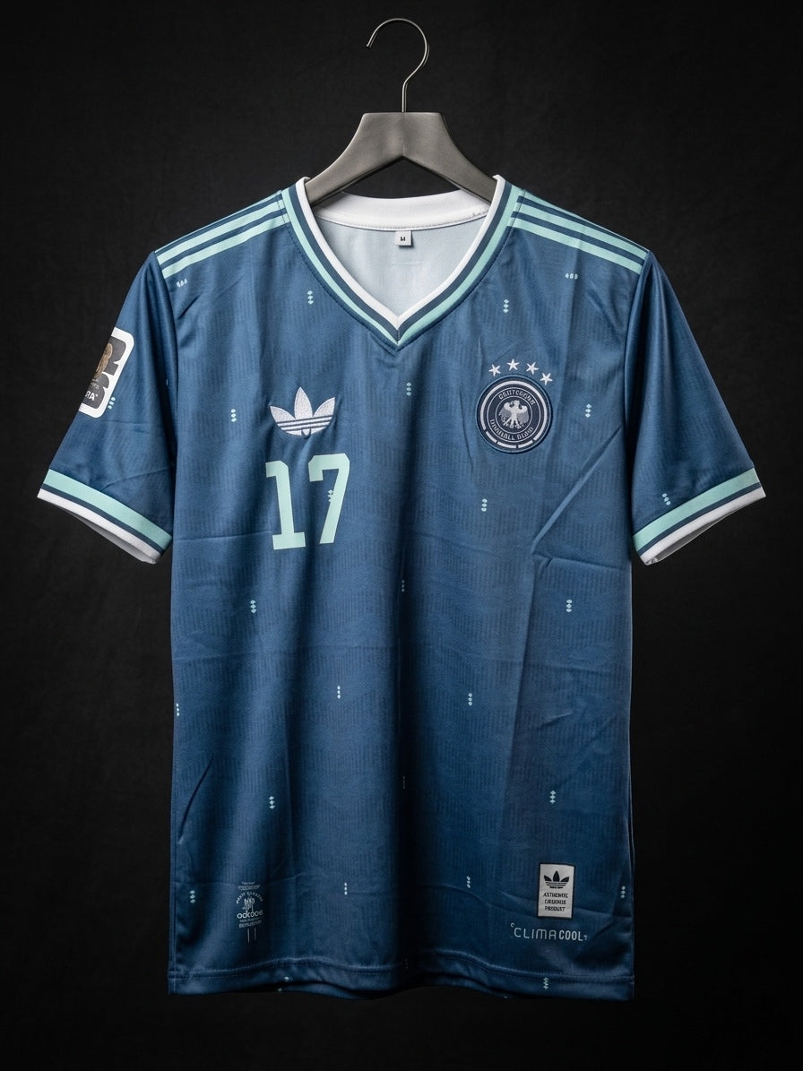 Wirtz #17 | Germany World Cup 2026 | Embroidery Logos | haramball.in