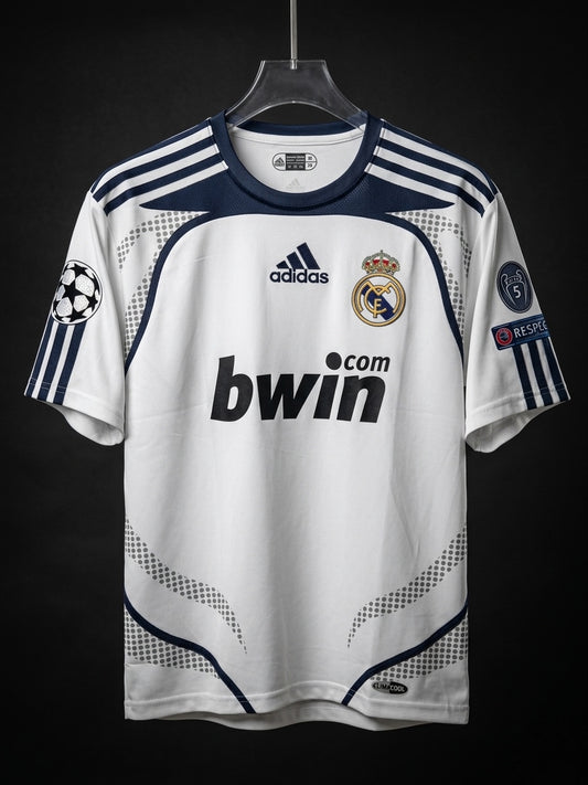 Sergio Ramos #04 | Real Madrid 2007/08 | Five Sleeves | Sublimation Print | haramball.in