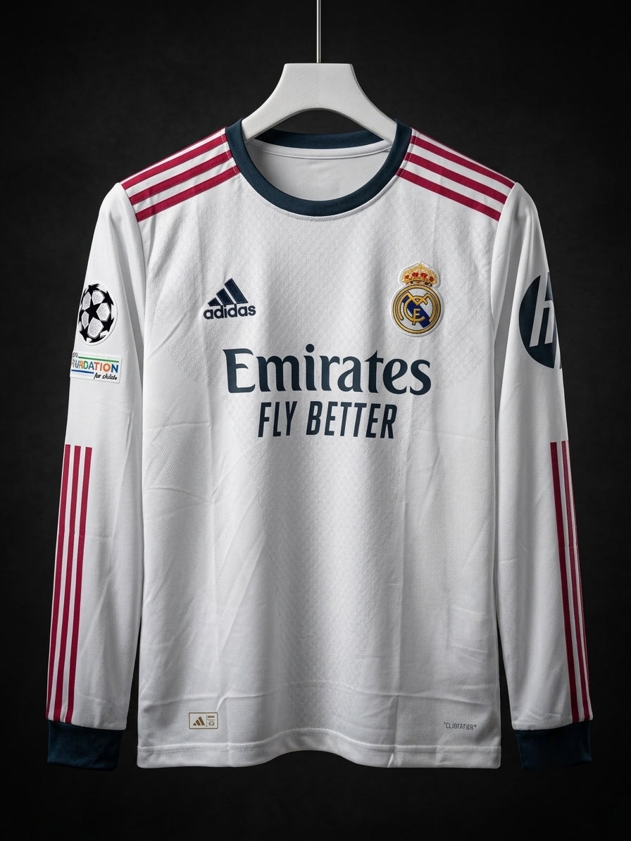 Mbappe #10 | Real Madrid Home 2026/27 | Full Sleeves | Embroidery Logos | haramball.in