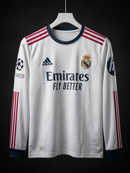 Mbappe #10 | Real Madrid Home 2026/27 | Full Sleeves | Embroidery Logos | haramball.in