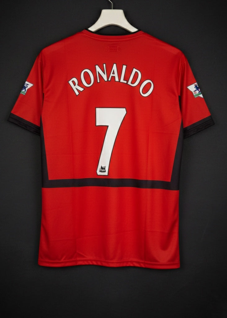 Ronaldo #07 | Manchester United 2002/04 | Normal sleeve | Embroidery logos