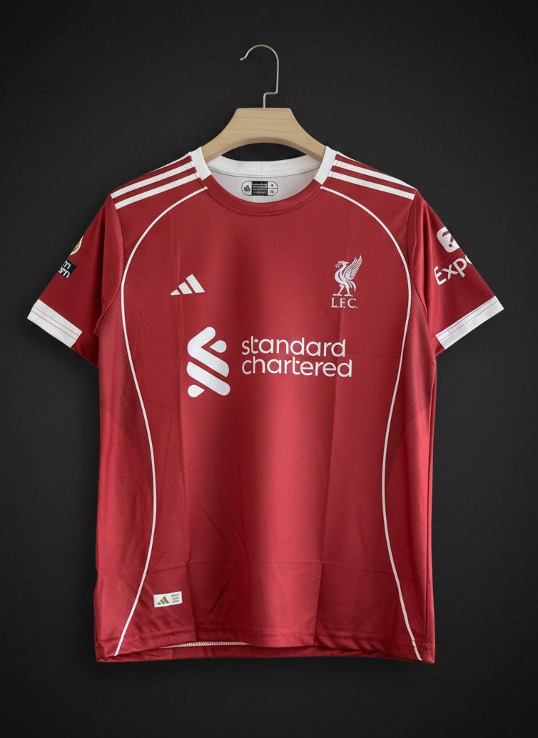 Wirtz #7 – Liverpool Home Jersey 2025/26 | Fan Edition