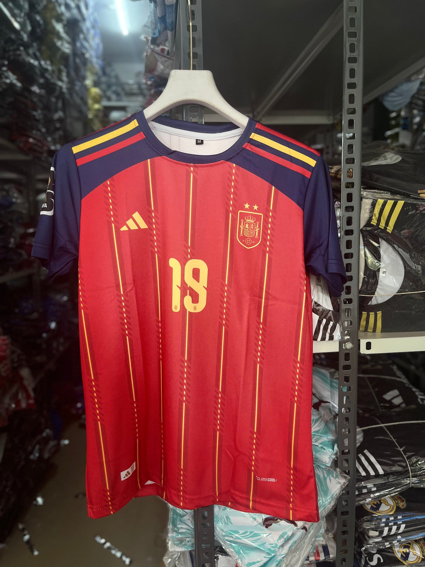 Lamine Yamal #19 | Spain World Champion | Sublimation Print | haramball.in